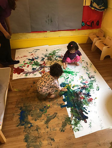 baby painting